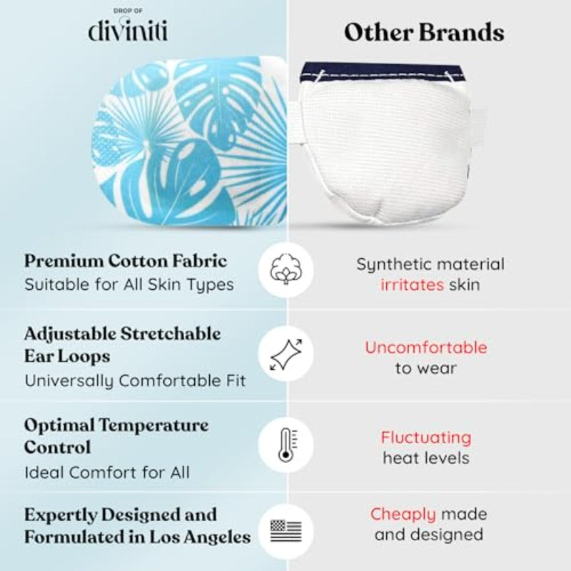 20-Pack Steam Eye Mask - Self Warming Heated Eye Mask for Dry Eyes Up to 110F Degrees Fast Relief - Puffy Eyes Insomnia Migraine - Warm Compr for Eyes DiviniTi