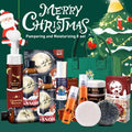 ROZINO Christmas Gift Set for Women - Pampering and Moisturizing 8 Piece Set Includes Bubble Bath Body Wash Hair & Lip Care Products Perfect for Mom Wife or Yourself Soothing Skin Repair Hydrating Moisturize Mask Cleansing