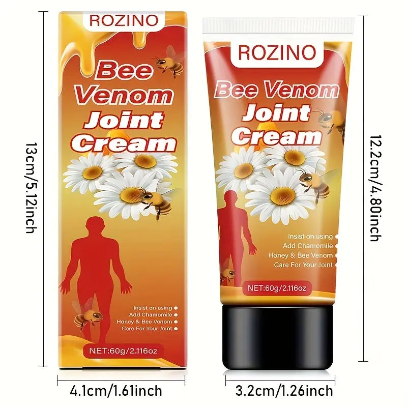 Rozino Bee Venom Joint Cream | Nourish Joints, Suitable for All Joints & Moisturizing
