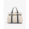 2026 New Arrival Canvas Tote Bag for Women Luxurious Niche Design Color-Blocked Handbag Spacious Commuter Tote Versatile Everyday Bag with Intentional Distressed Look & Lightweight Material