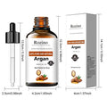Rozino 100% Pure Natural Argan Essential Oil - Nourish Skin & Soul Herbal Hair Serum with SPF 15 curly  hair  oil  treatment