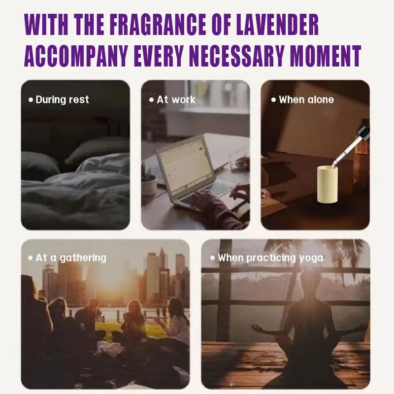 ROZINO Lavender Essential Oil 100ml Pure Natural Faint Scent for Diffuser Body Aromatherapy & Soap Making Plant Fragrance
